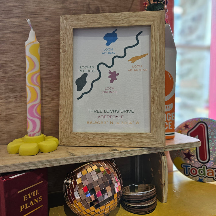Place Prints - Hills/Lochs/City