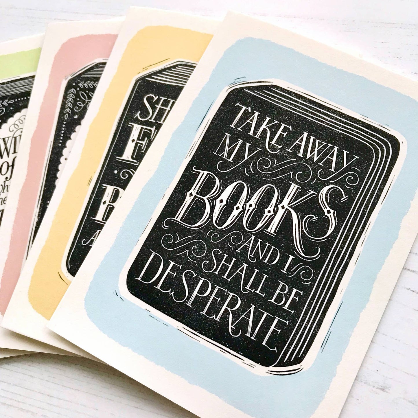 Book Lovers Quote Card Collection