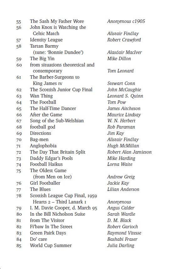 100 Favourite Scottish Football Poems by Alistair Findlay
