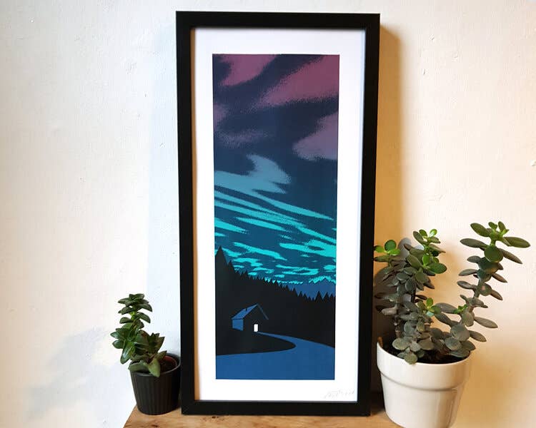 Northern Lights Art Print