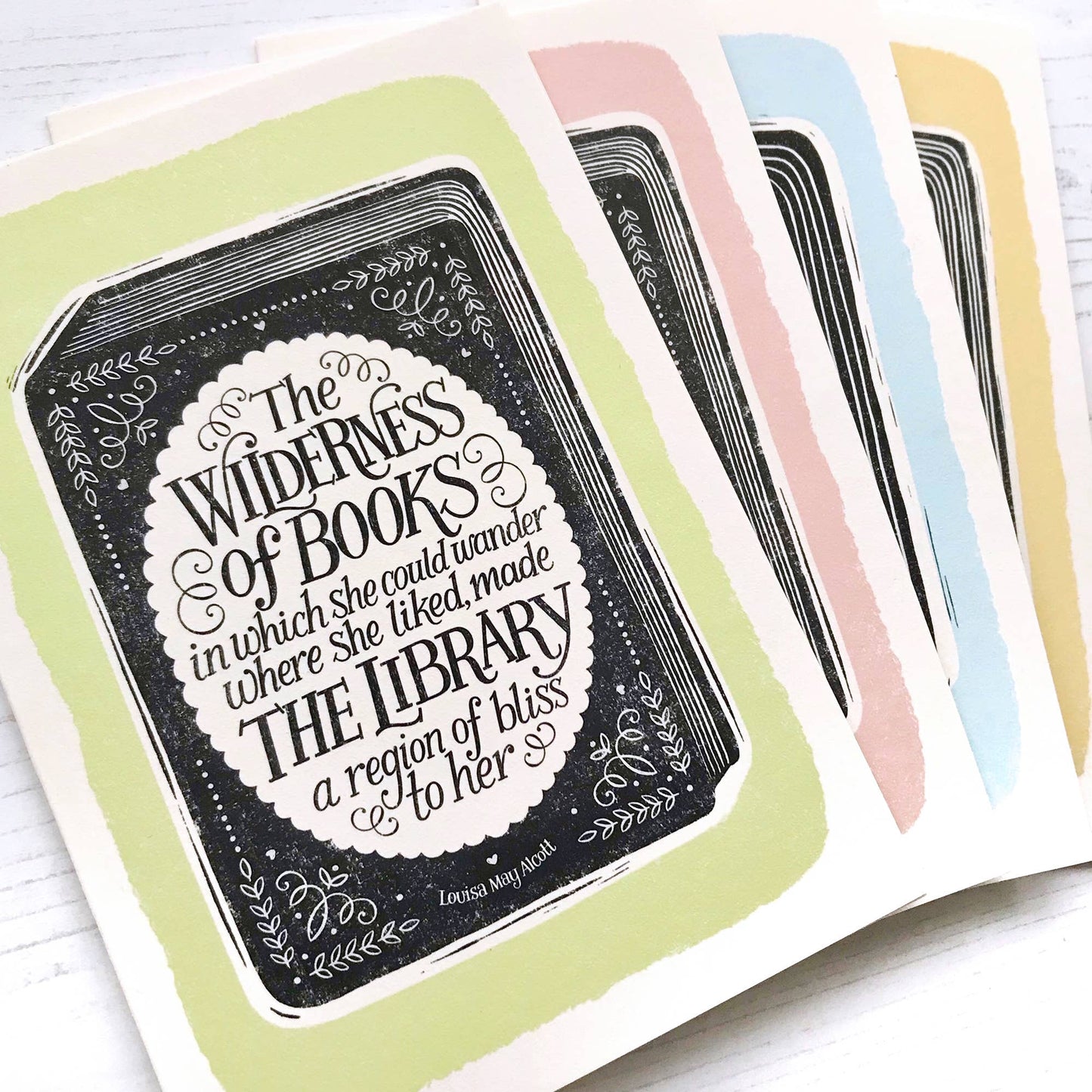Book Lovers Quote Card Collection