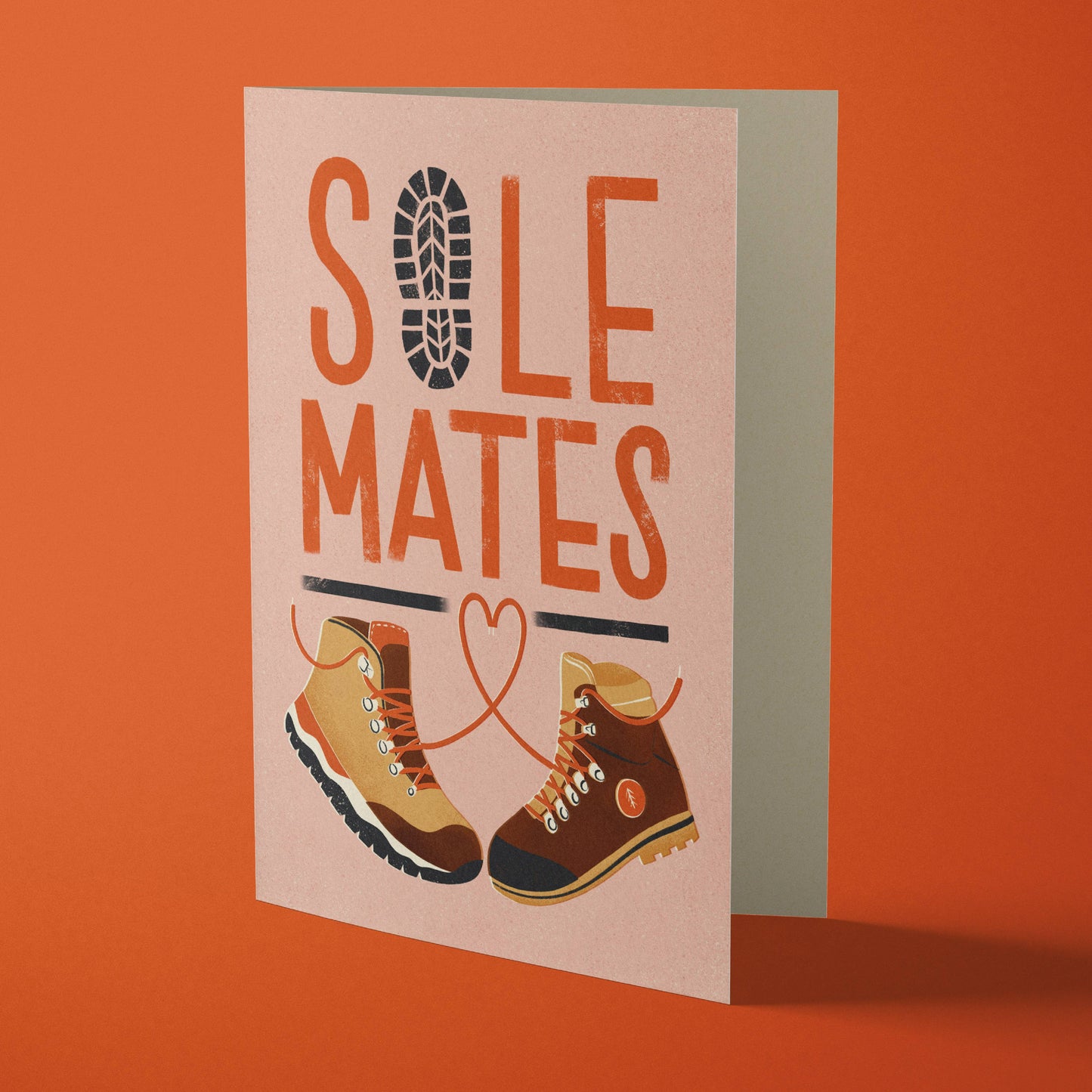 Sole Mates | Hiking Love Greeting Card