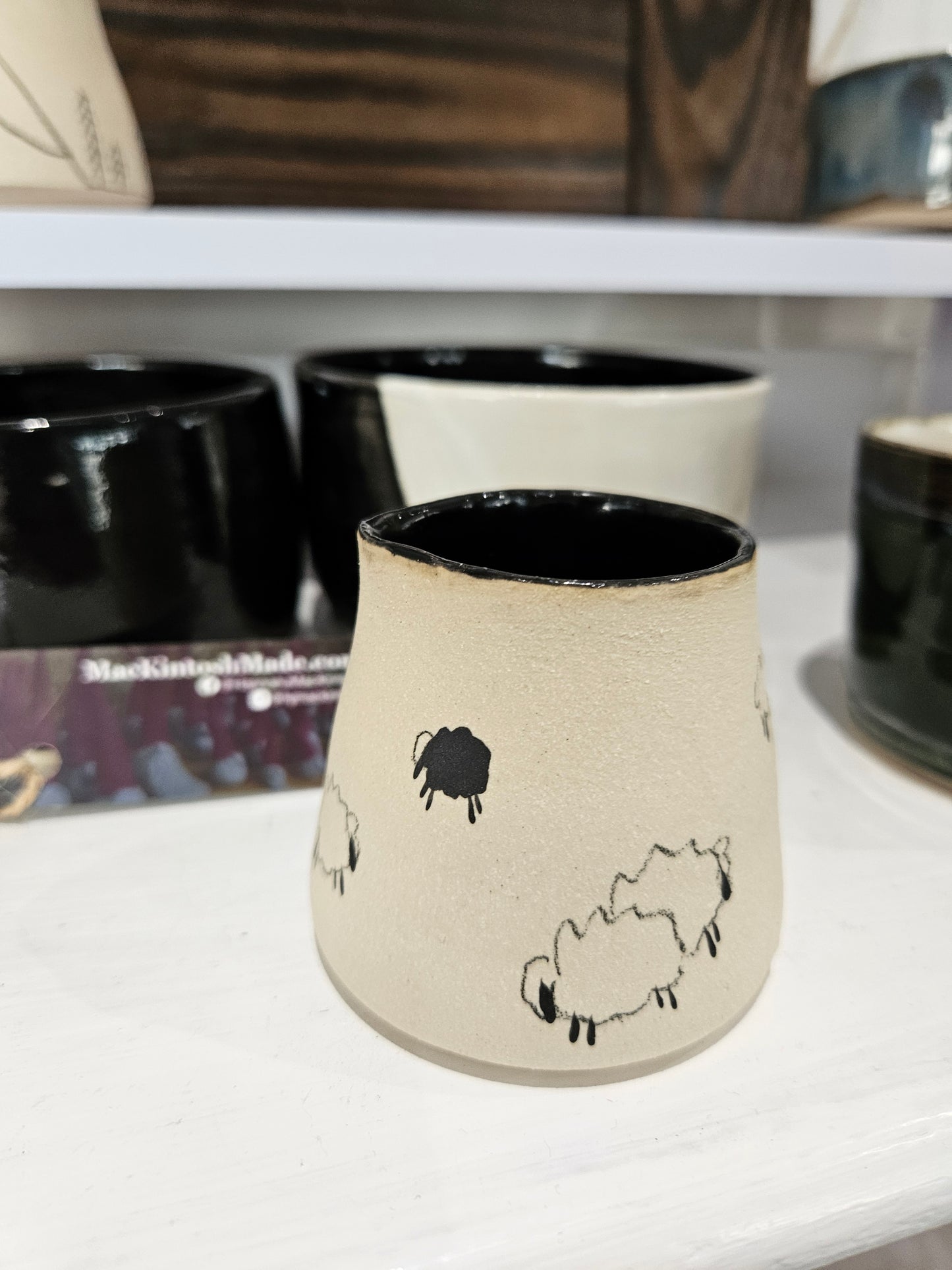 Ceramic Mountain / Sheep Jug
