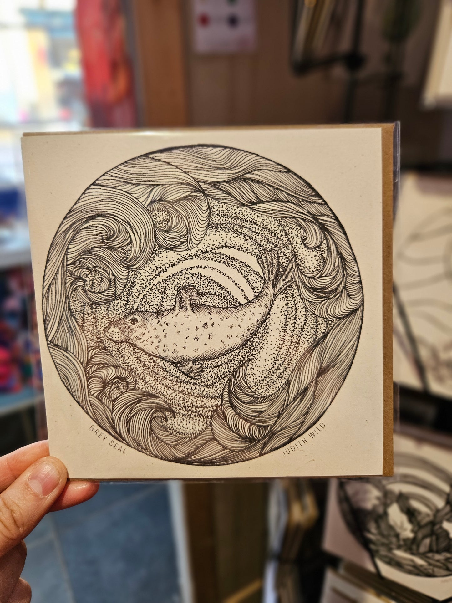 Birds, Beasts and Inky Water Worlds Cards