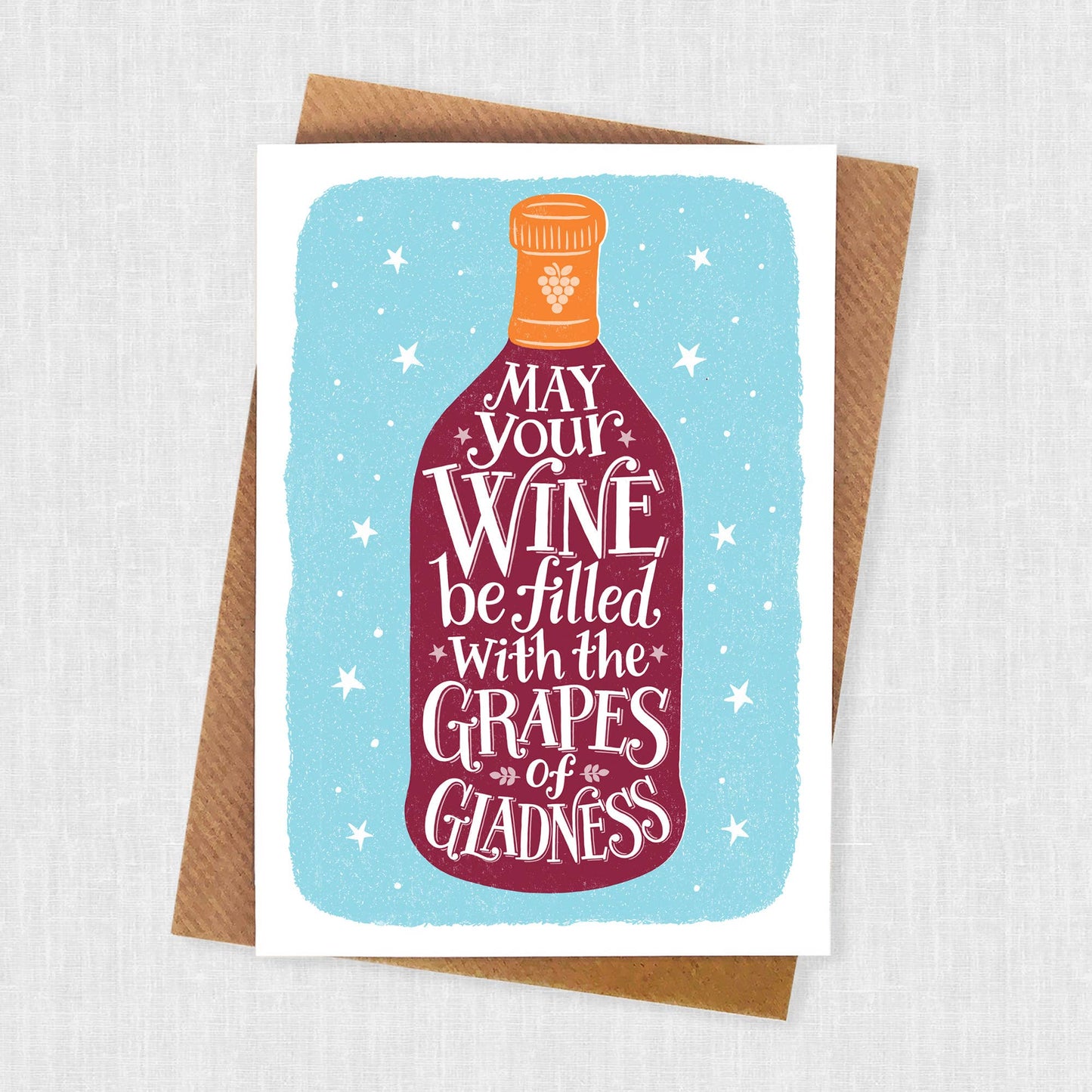 Funny Wine Quote Card