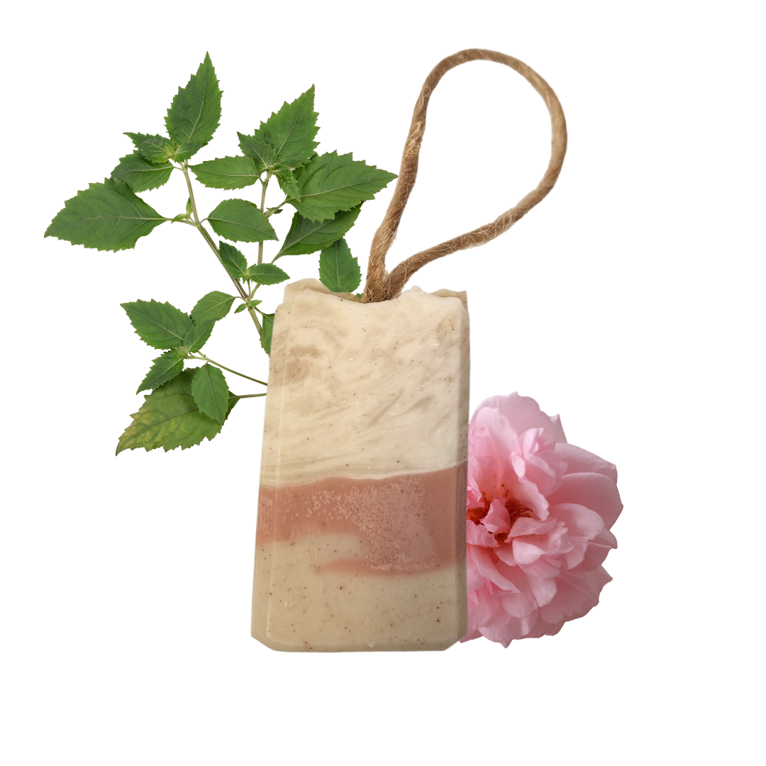 Patchouli Rose Soap On A Rope 100g