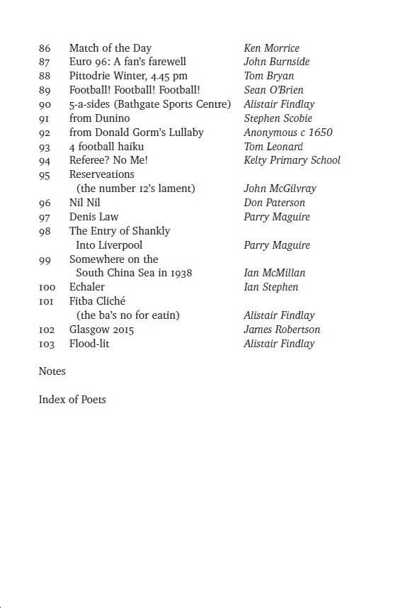 100 Favourite Scottish Football Poems by Alistair Findlay