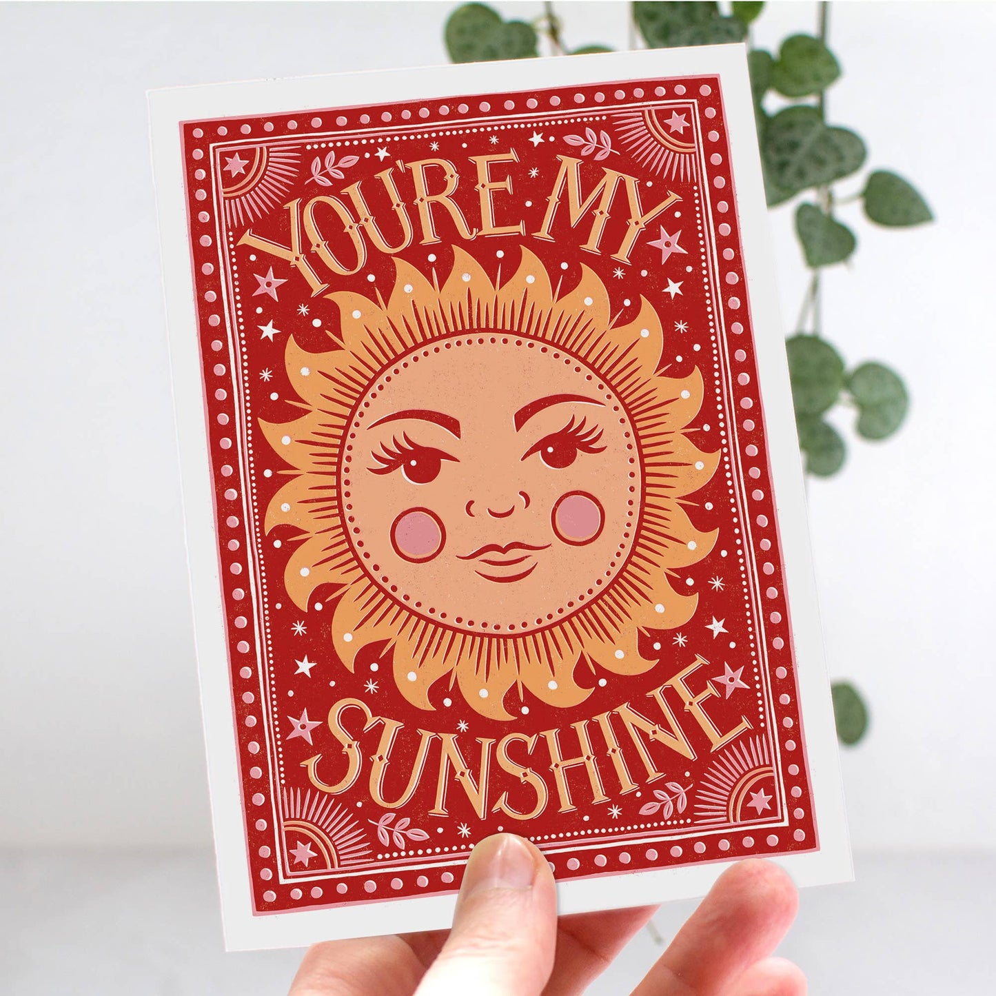 Celestial You're My Sunshine Card
