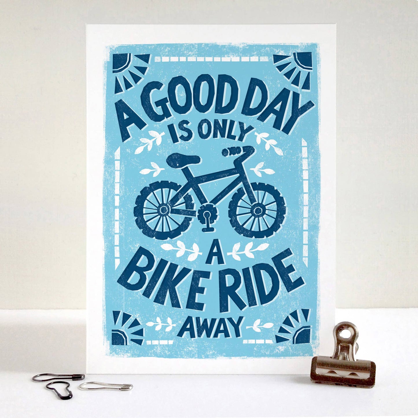 Bike Ride Greeting Card