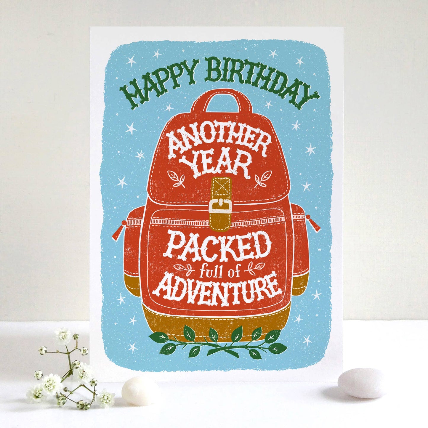 Backpackers Birthday Card