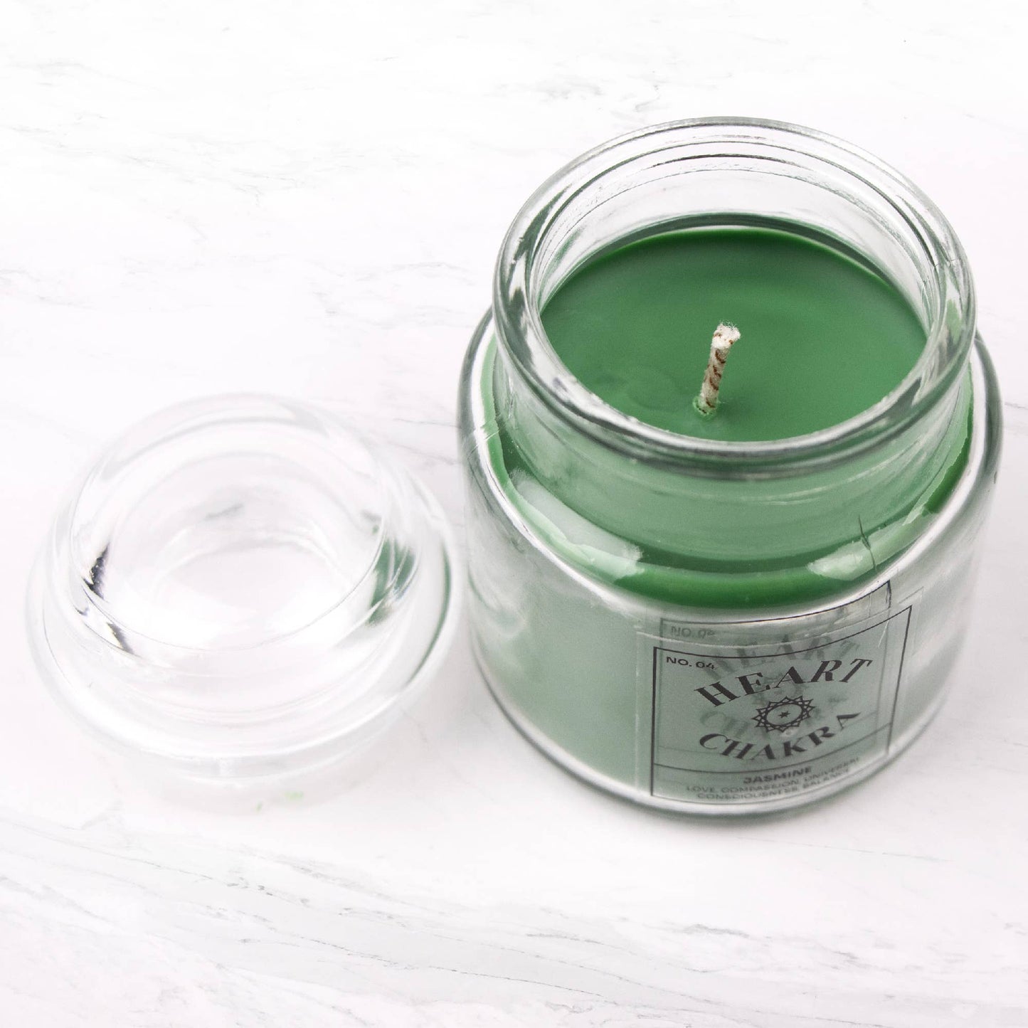 Seven Chakra Candles - Individual Glass Jars