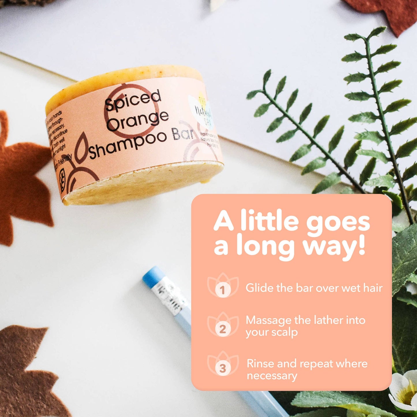 Spiced Orange Natural Shampoo Bar