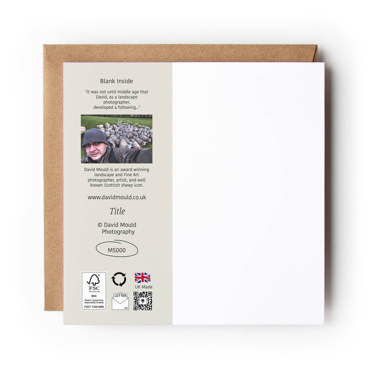 Dukes Sunrise in The Trossachs - Textured Card