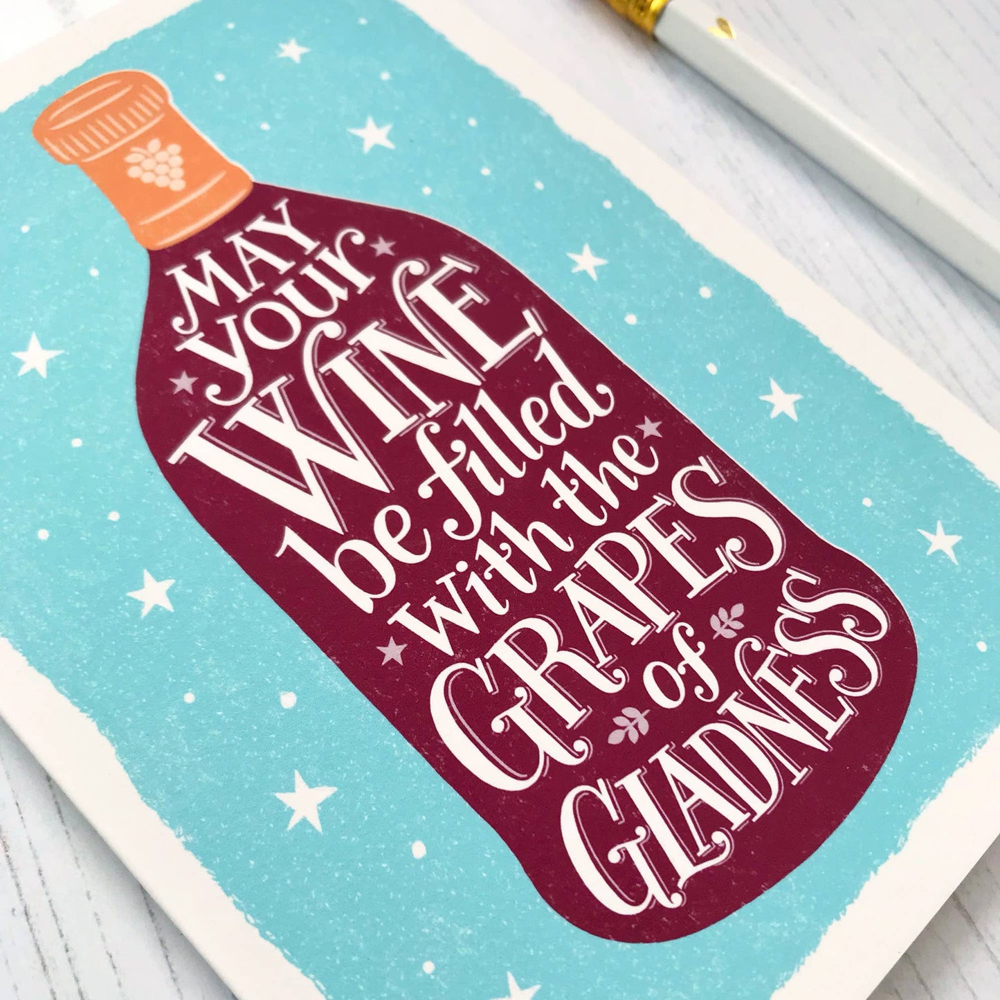 Funny Wine Quote Card