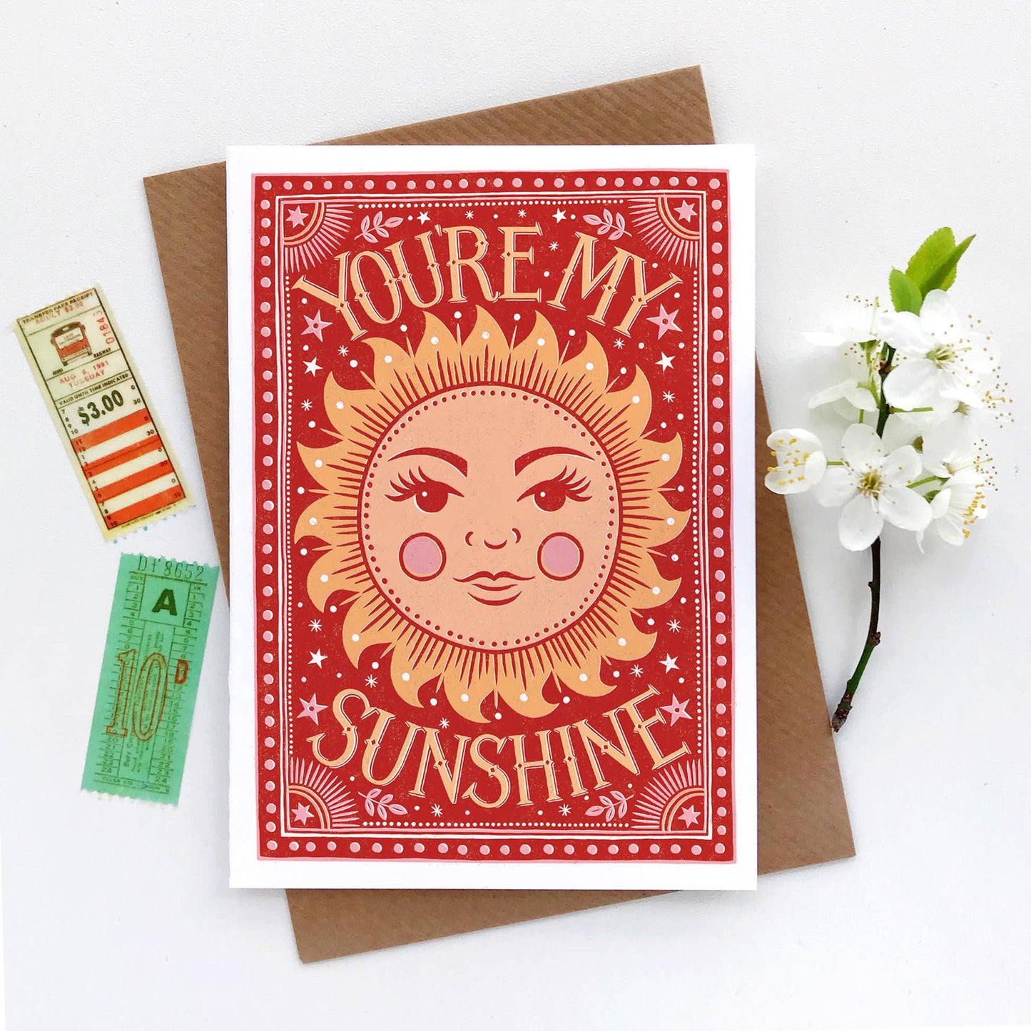 Celestial You're My Sunshine Card
