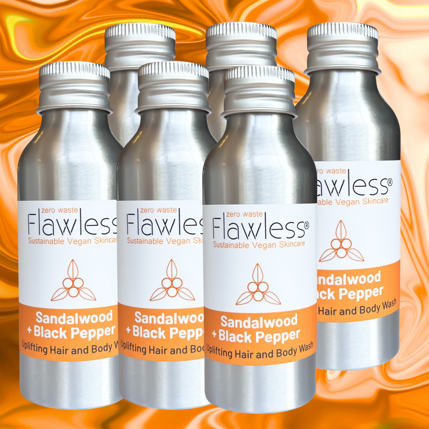 Sandalwood & Black Pepper - Hair and Body Wash