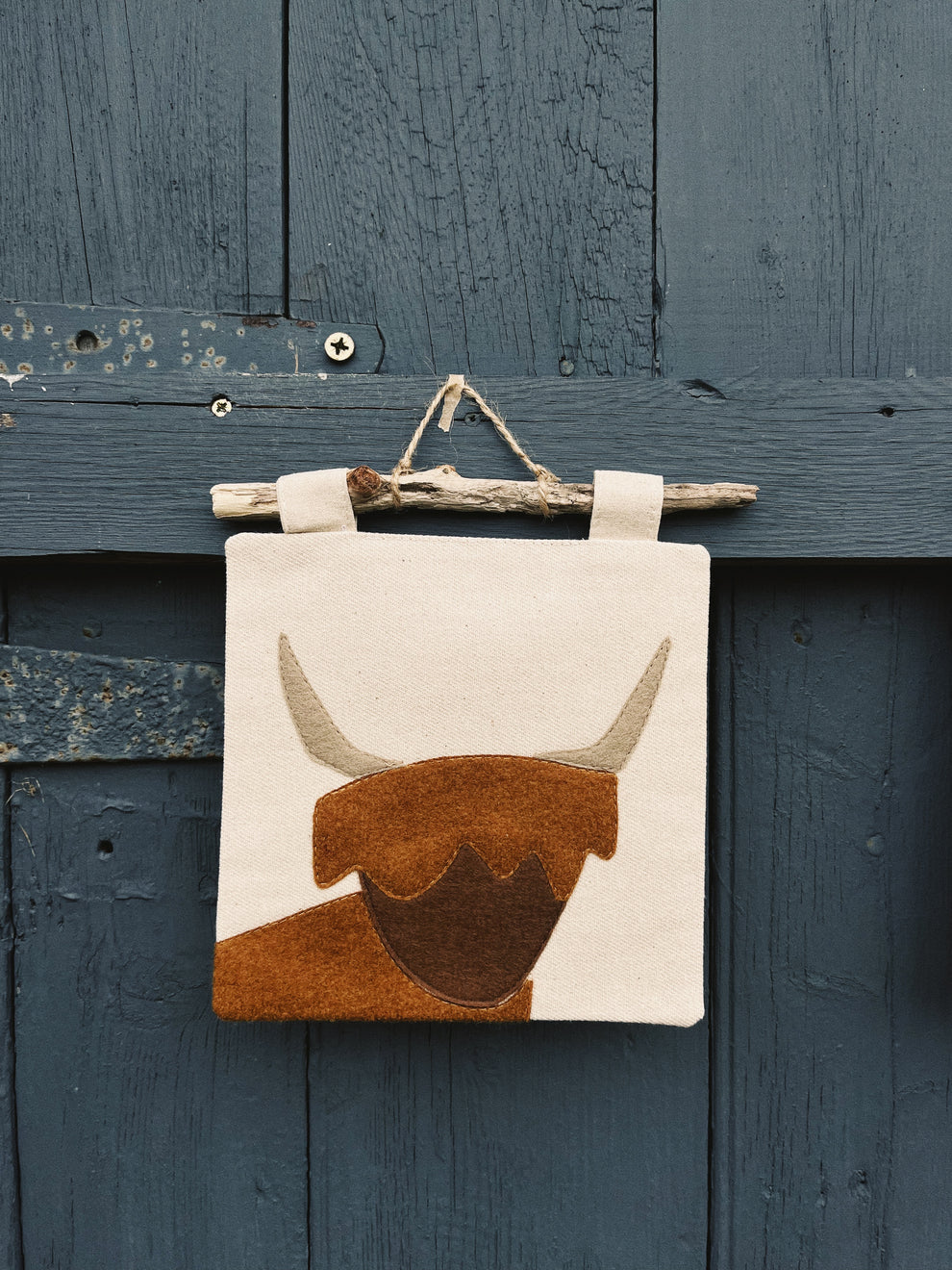 Wee Scottish Tapestry Highland Cow
