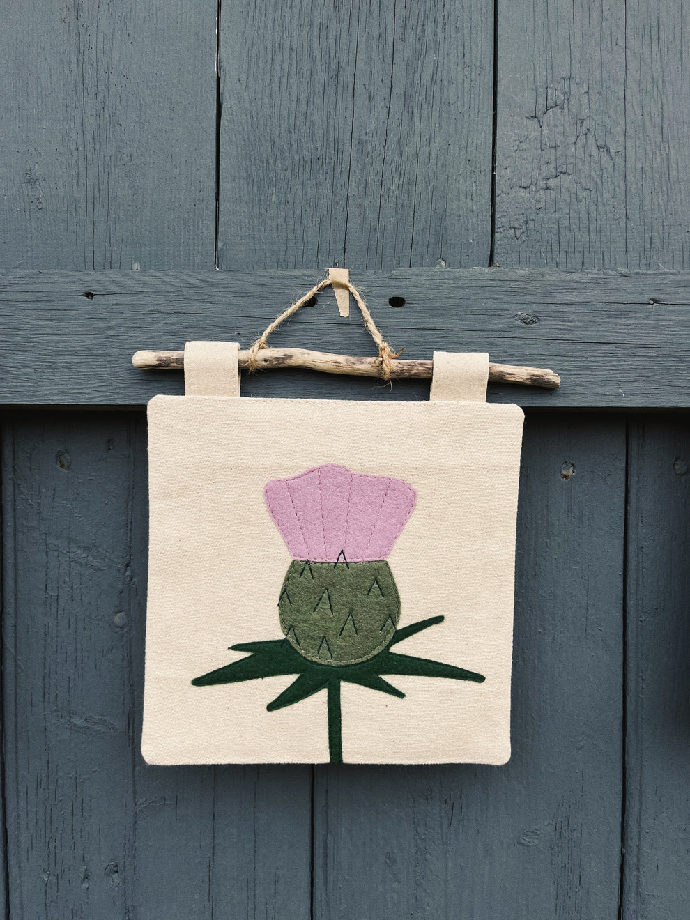Wee Scottish Tapestry - Thistle