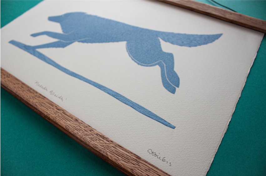 Madadh Allaidh Art Print -Folklore Art