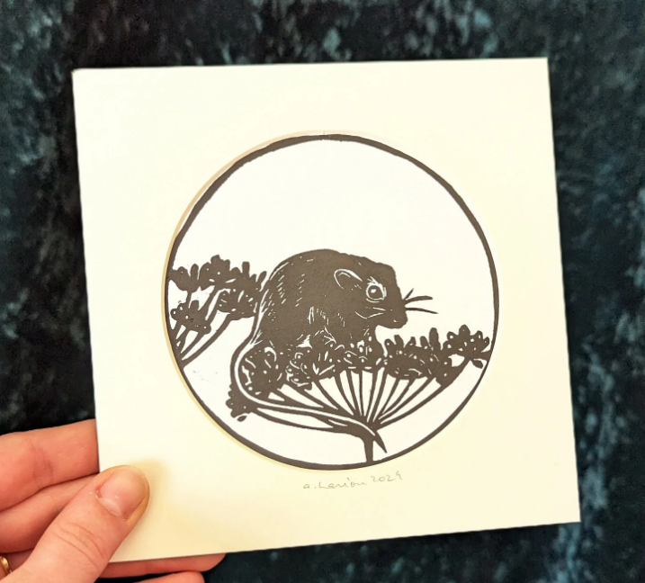 Mini Lino Art - Mouse