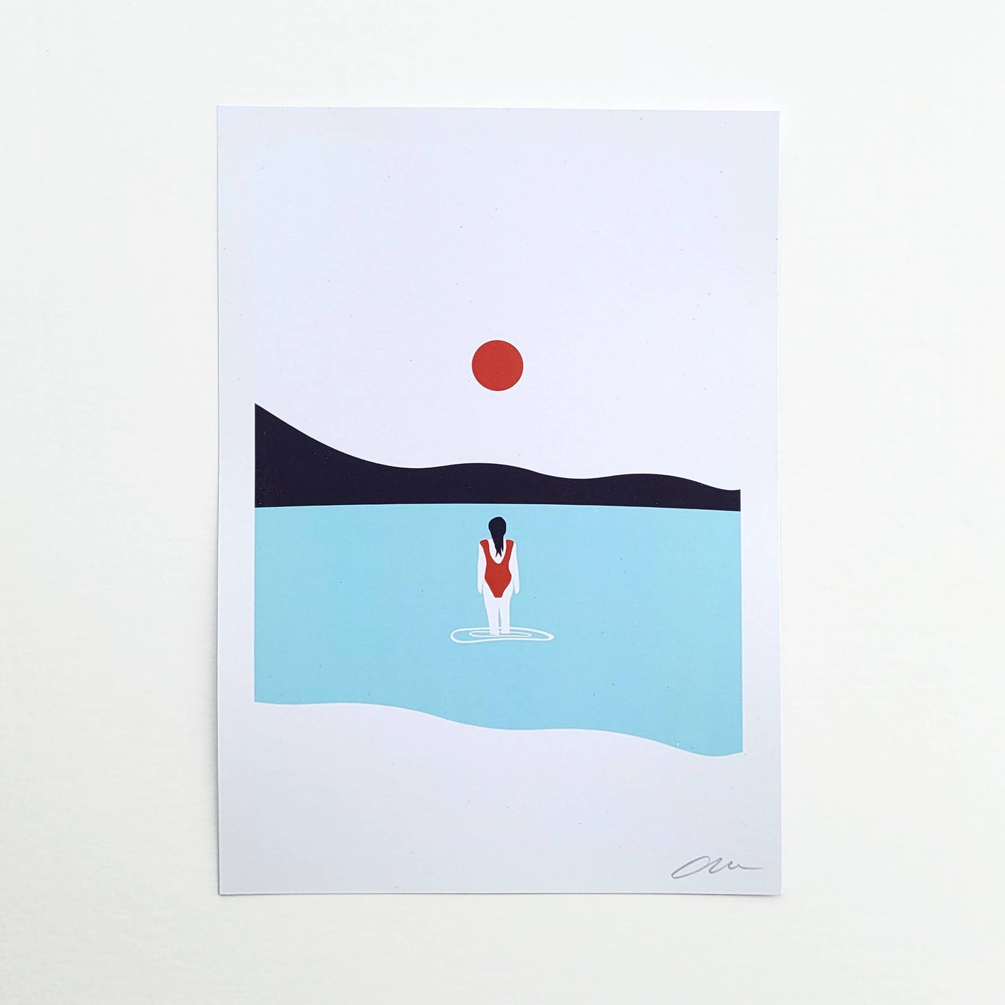 Still Water, A4 Print