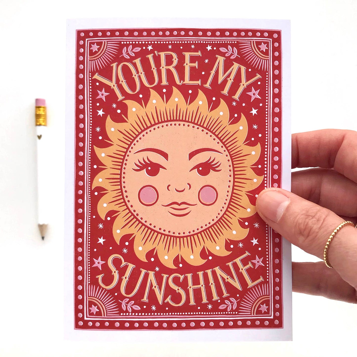 Celestial You're My Sunshine Card