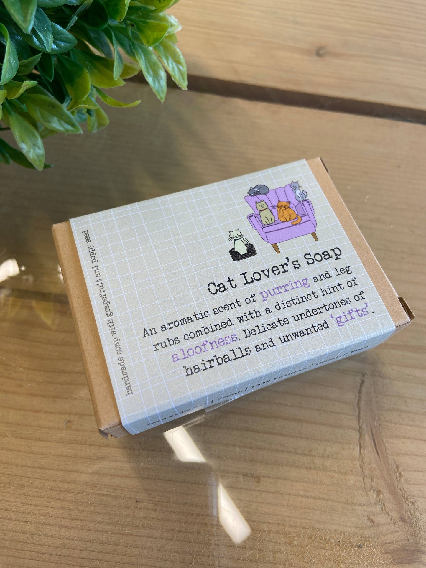 Cat Lover'S Soap - Humorous Soap Gift