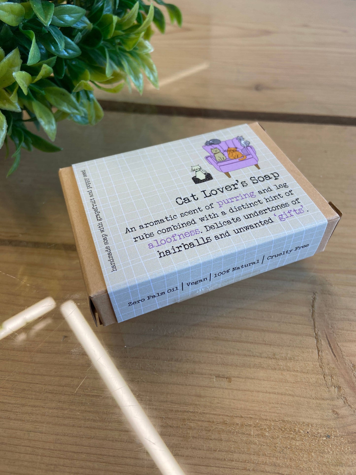 Cat Lover'S Soap - Humorous Soap Gift