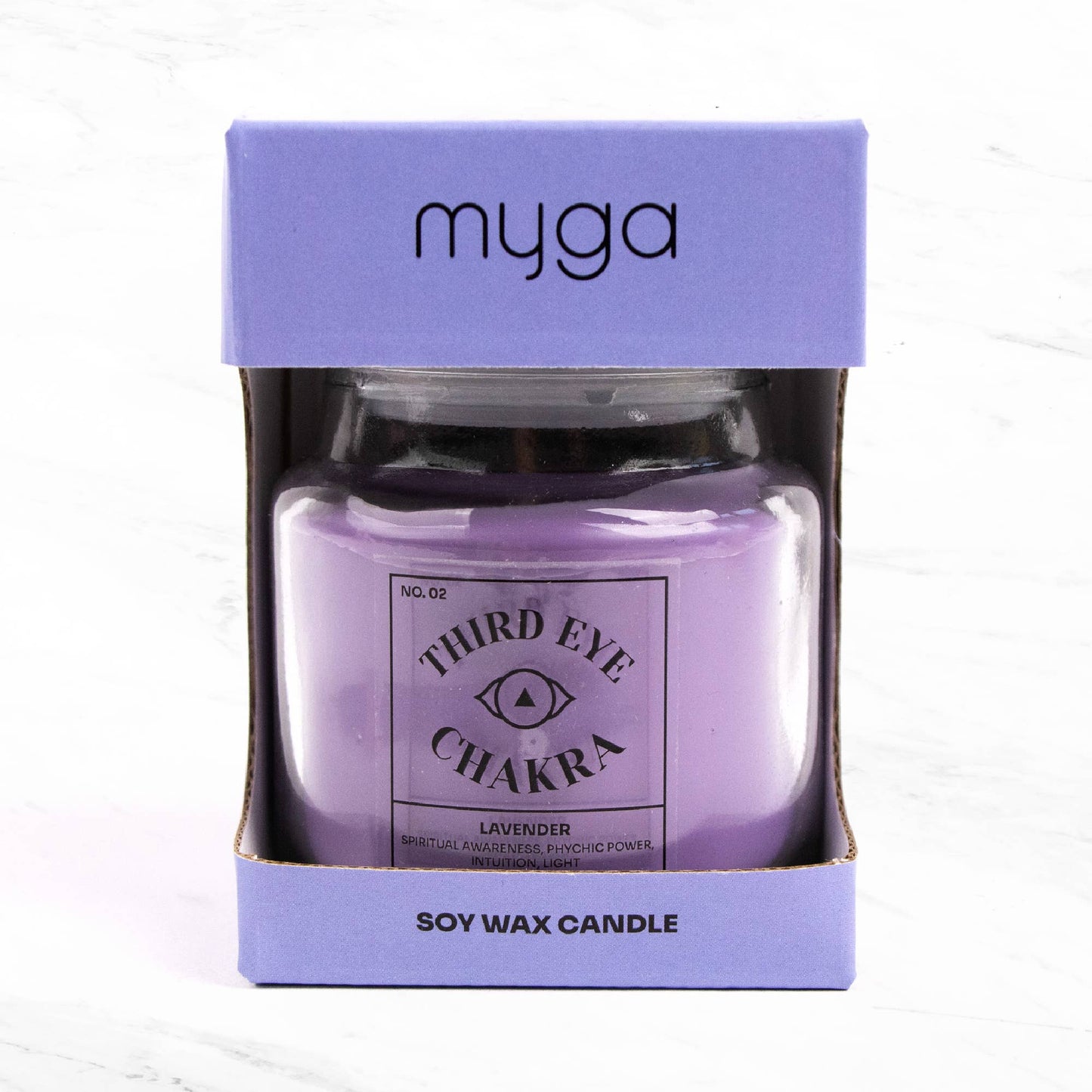 Seven Chakra Candles - Individual Glass Jars