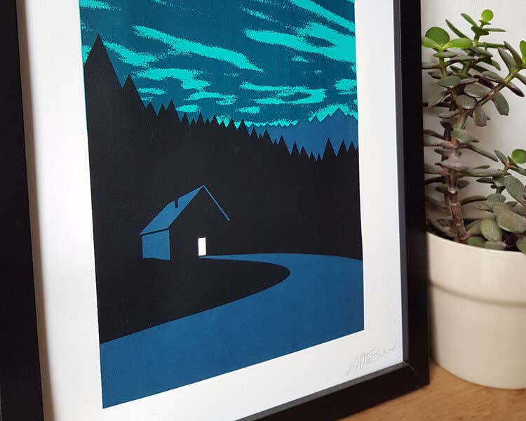 Northern Lights Art Print