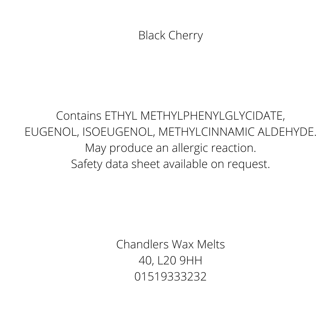 Black Cherry Fruity Wax Melt