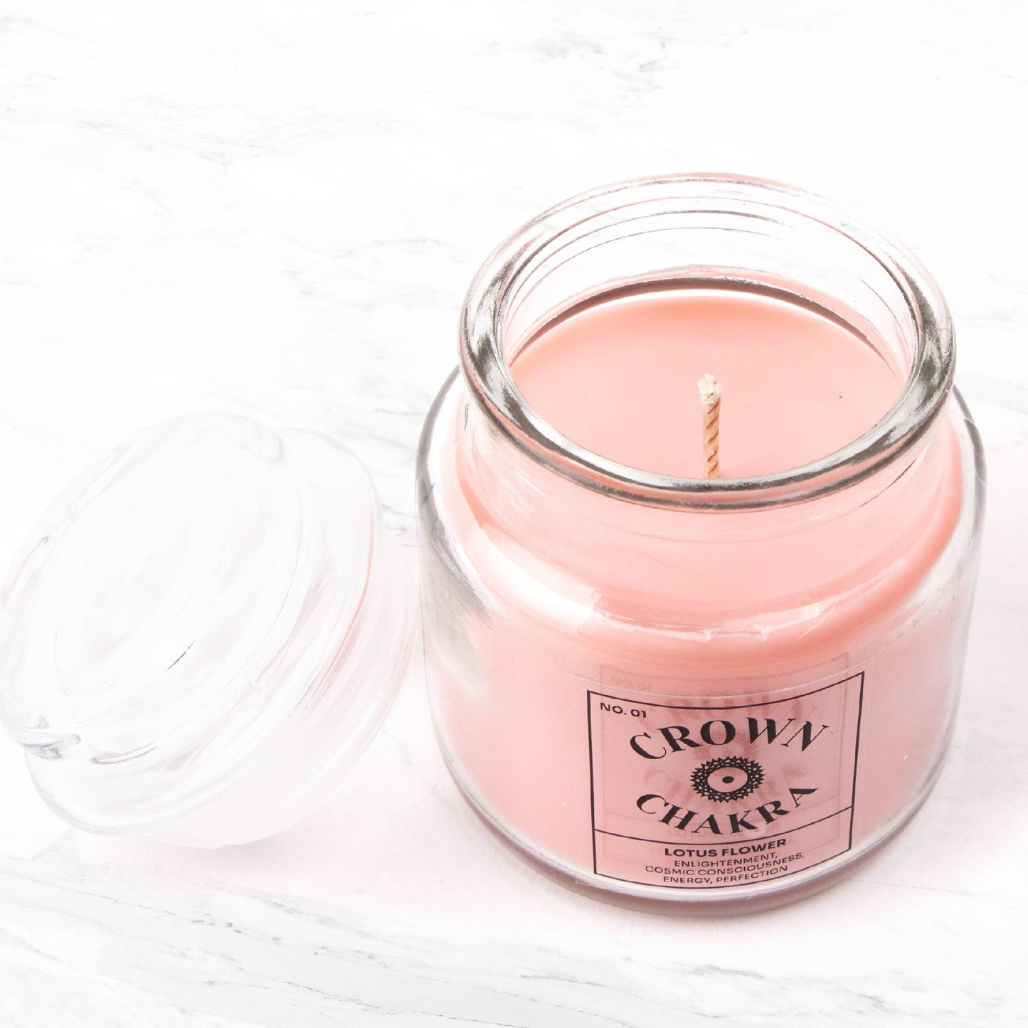 Seven Chakra Candles - Individual Glass Jars