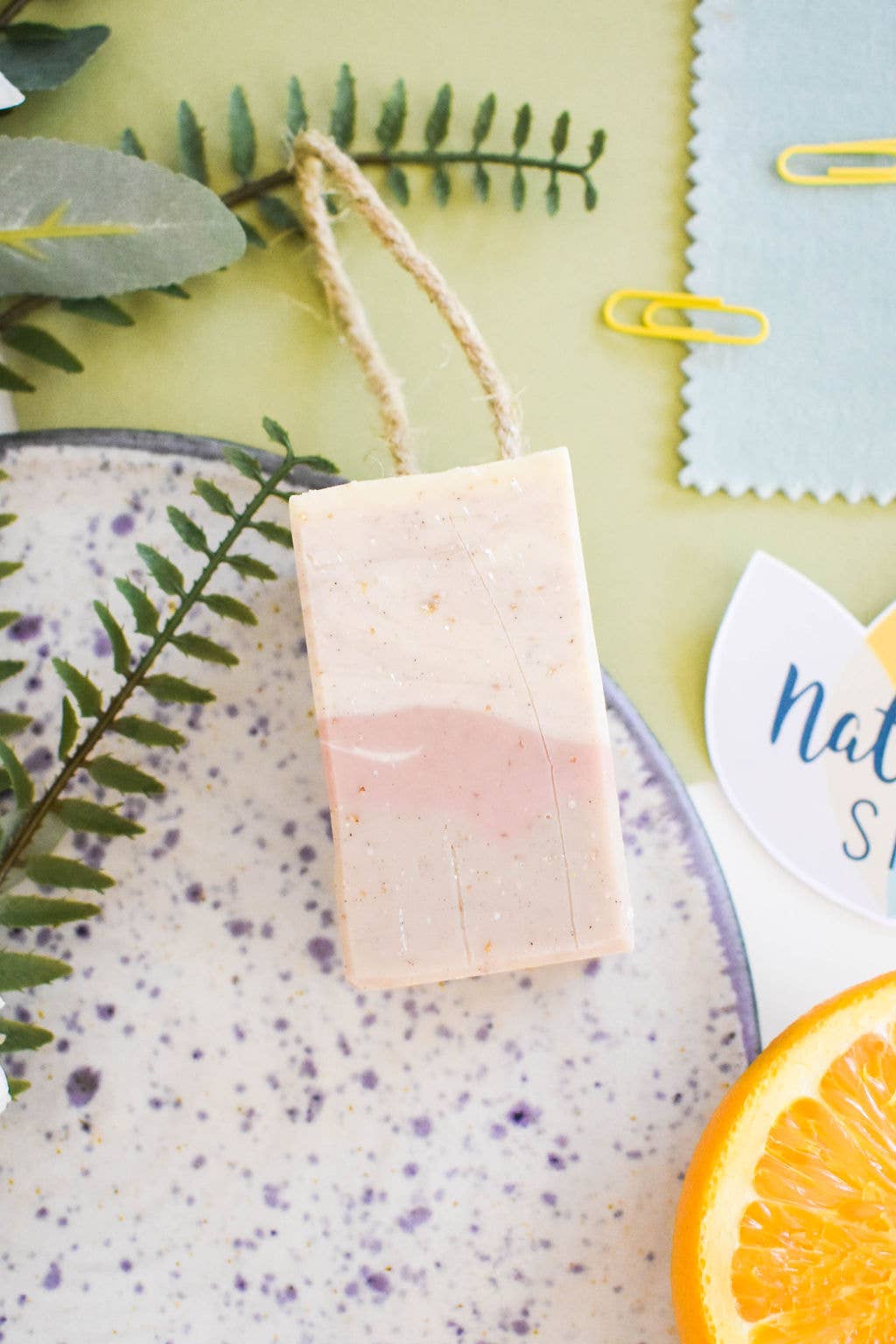 Patchouli Rose Soap On A Rope 100g
