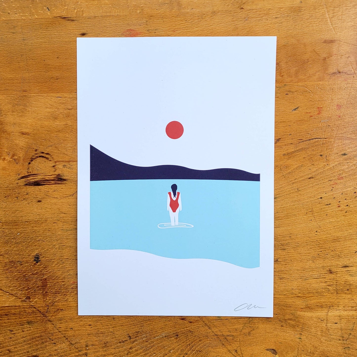 Still Water, A4 Print