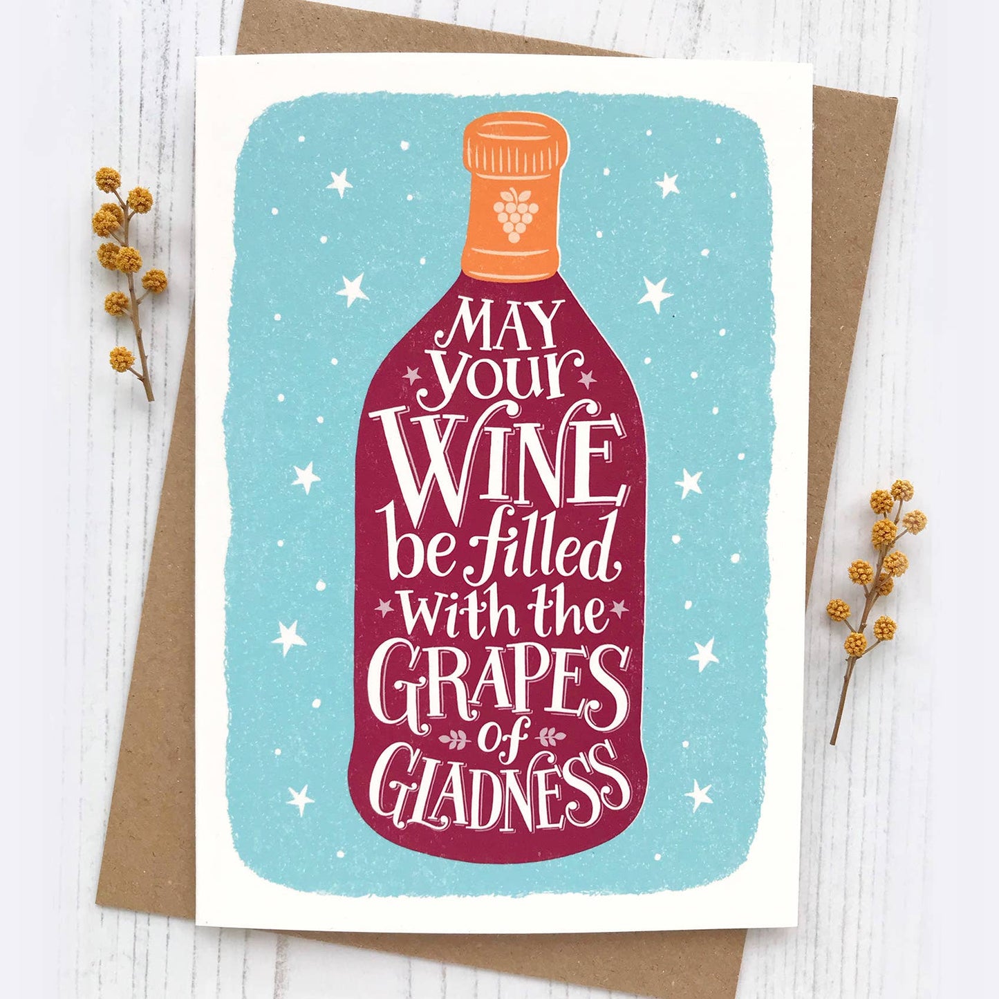 Funny Wine Quote Card