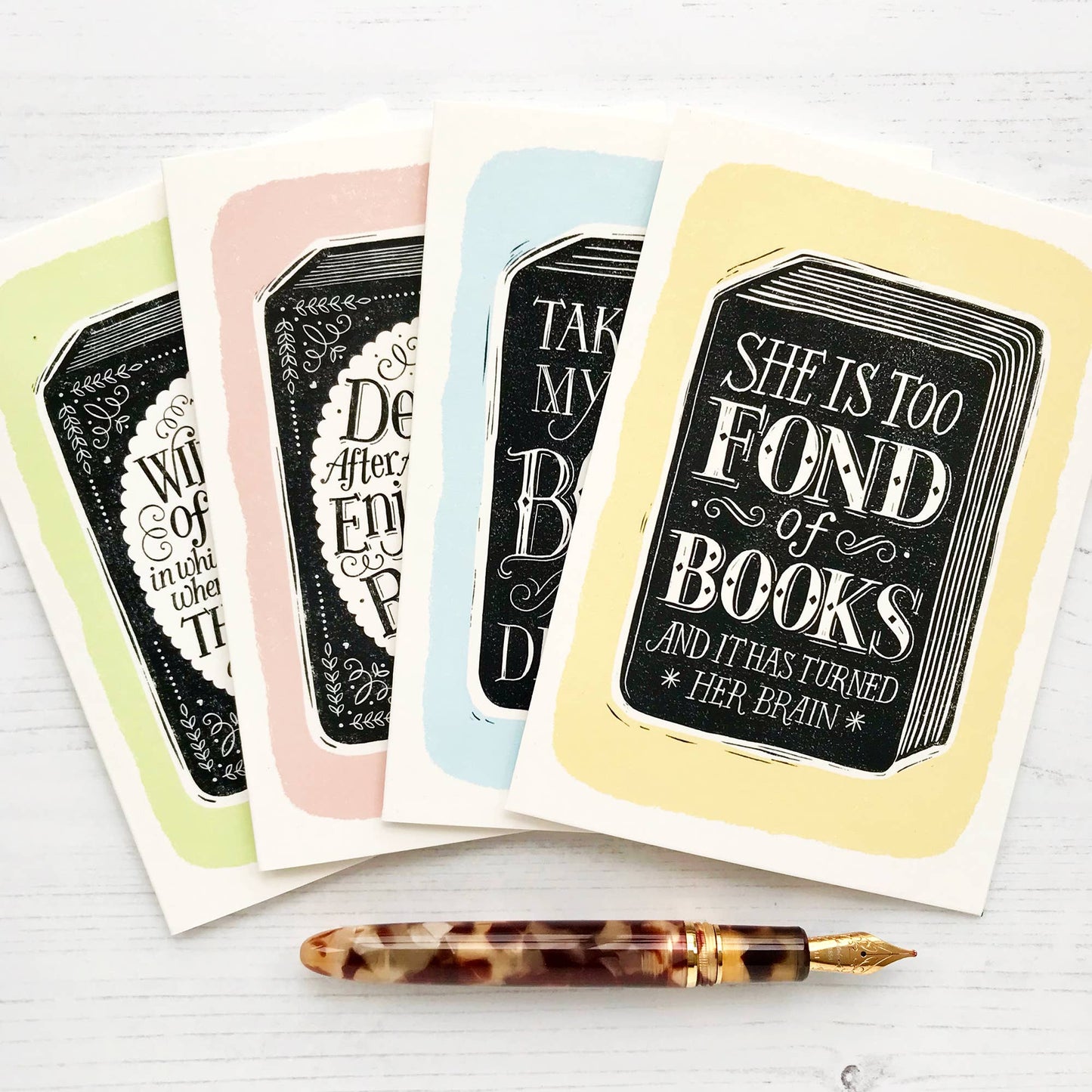 Book Lovers Quote Card Collection