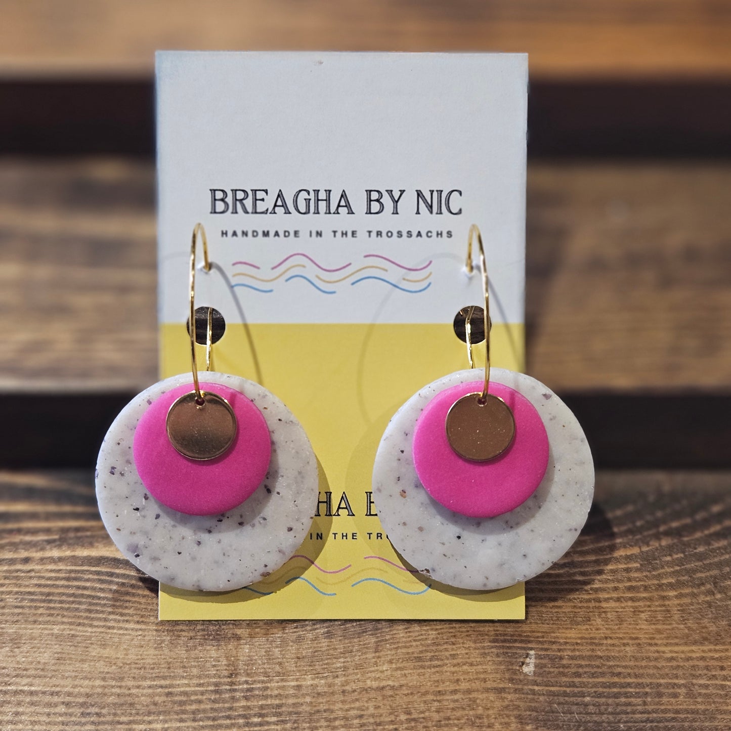 Earrings * Colour Pop Hoops - Bold