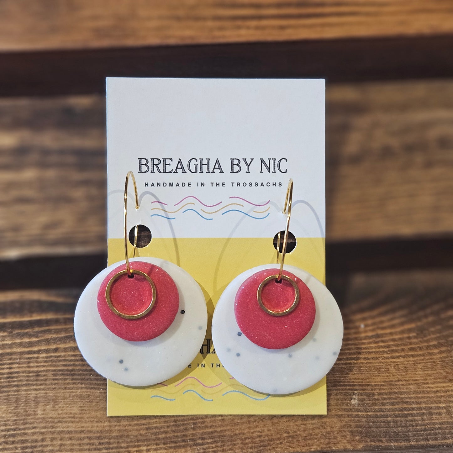 Earrings * Colour Pop Hoops - Shimmer