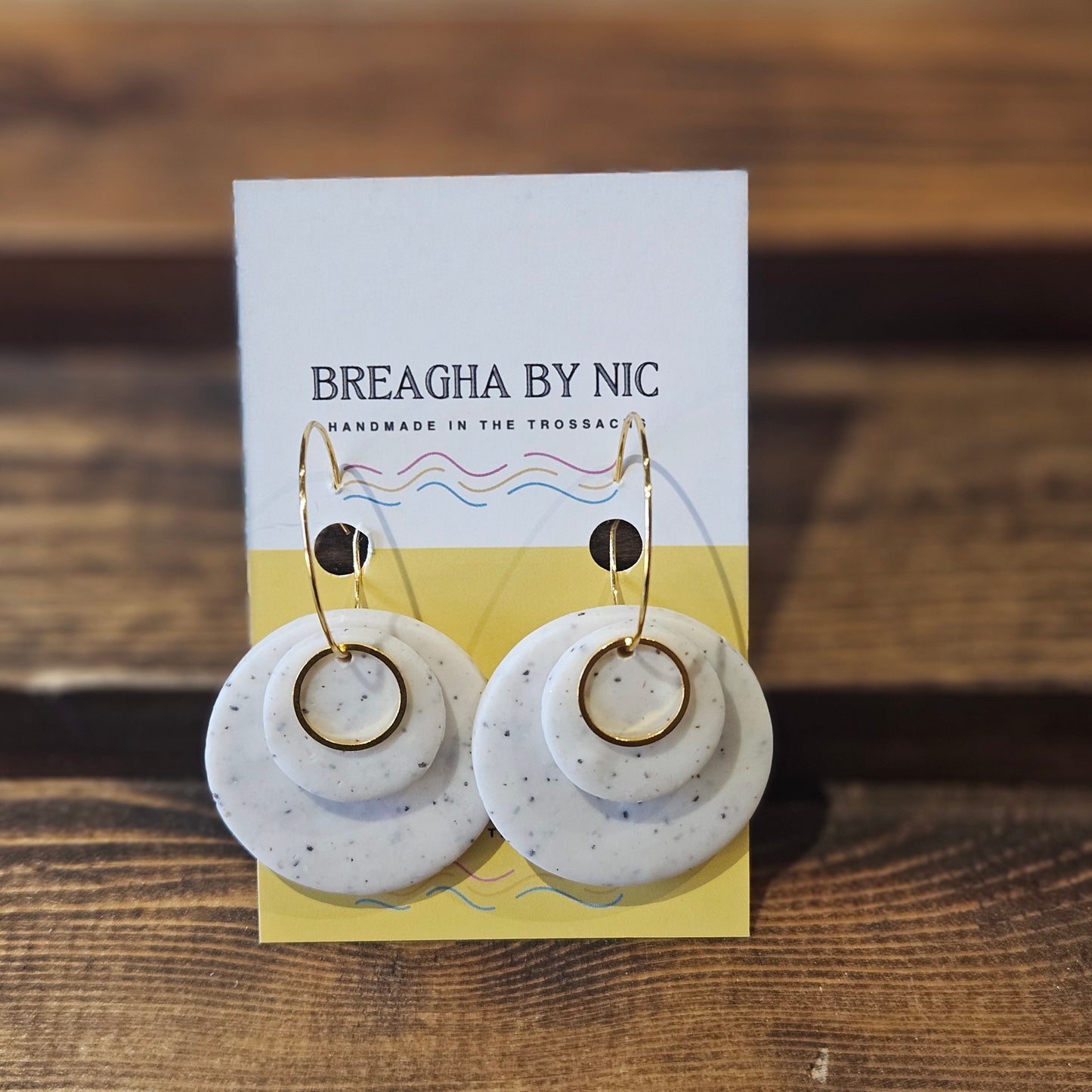 Earrings * Colour Pop Hoops - Shimmer