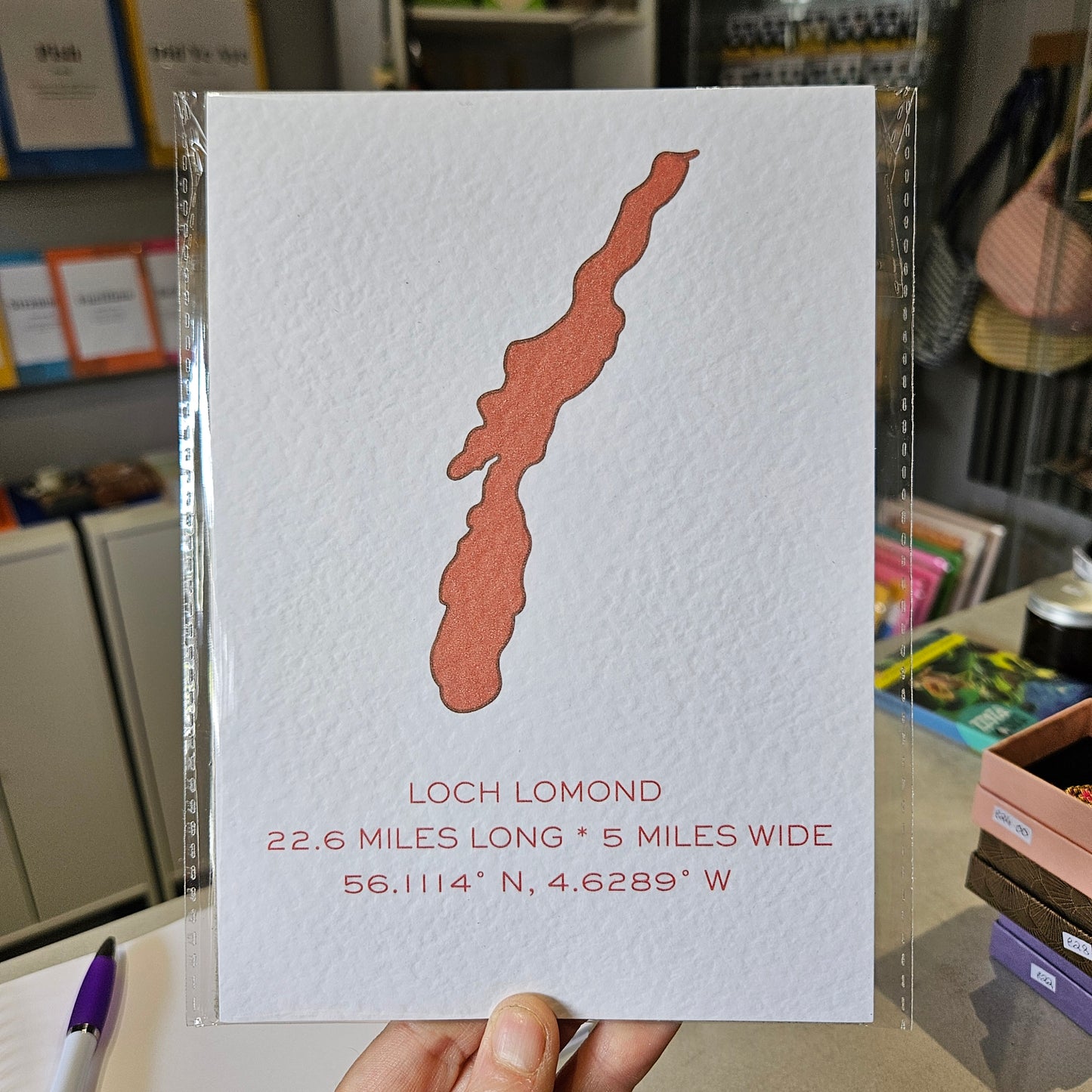 Loch Lomond Print A5
