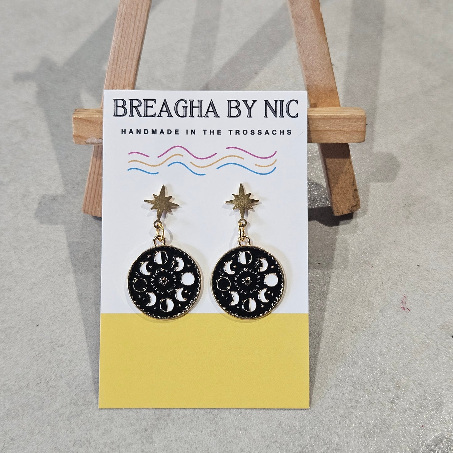 Moon Phase Earrings