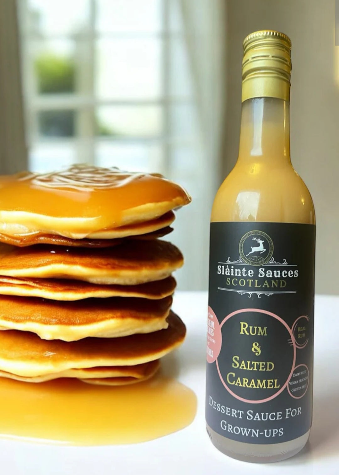 Slainte Sauces - Rum & Salted Caramel Sauce