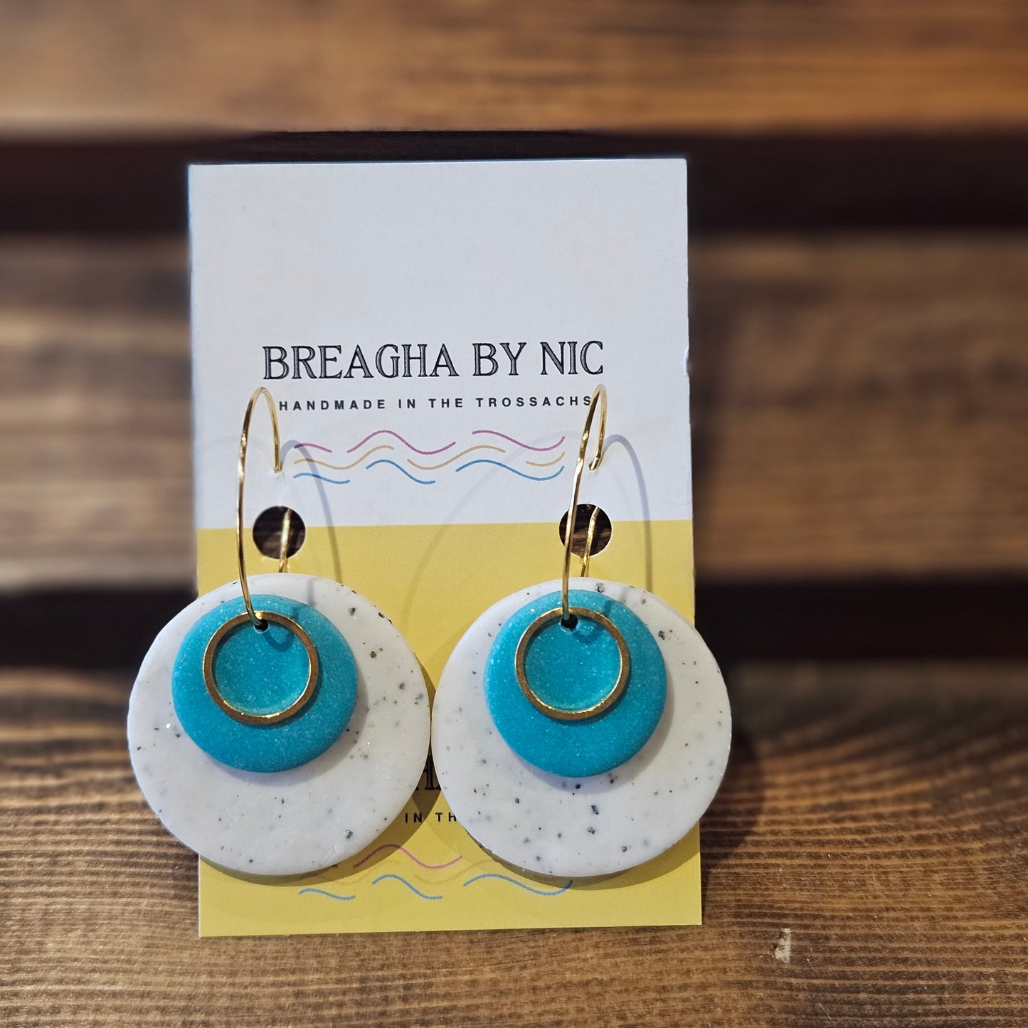 Earrings * Colour Pop Hoops - Shimmer