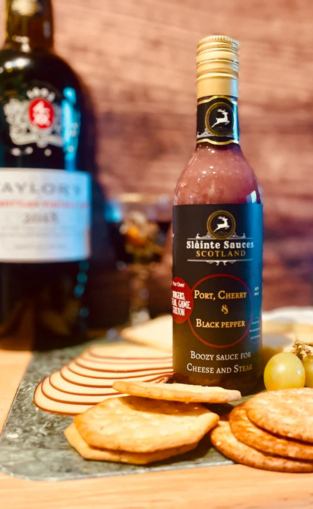 Slainte Sauces - Port, Cherry & Black Pepper