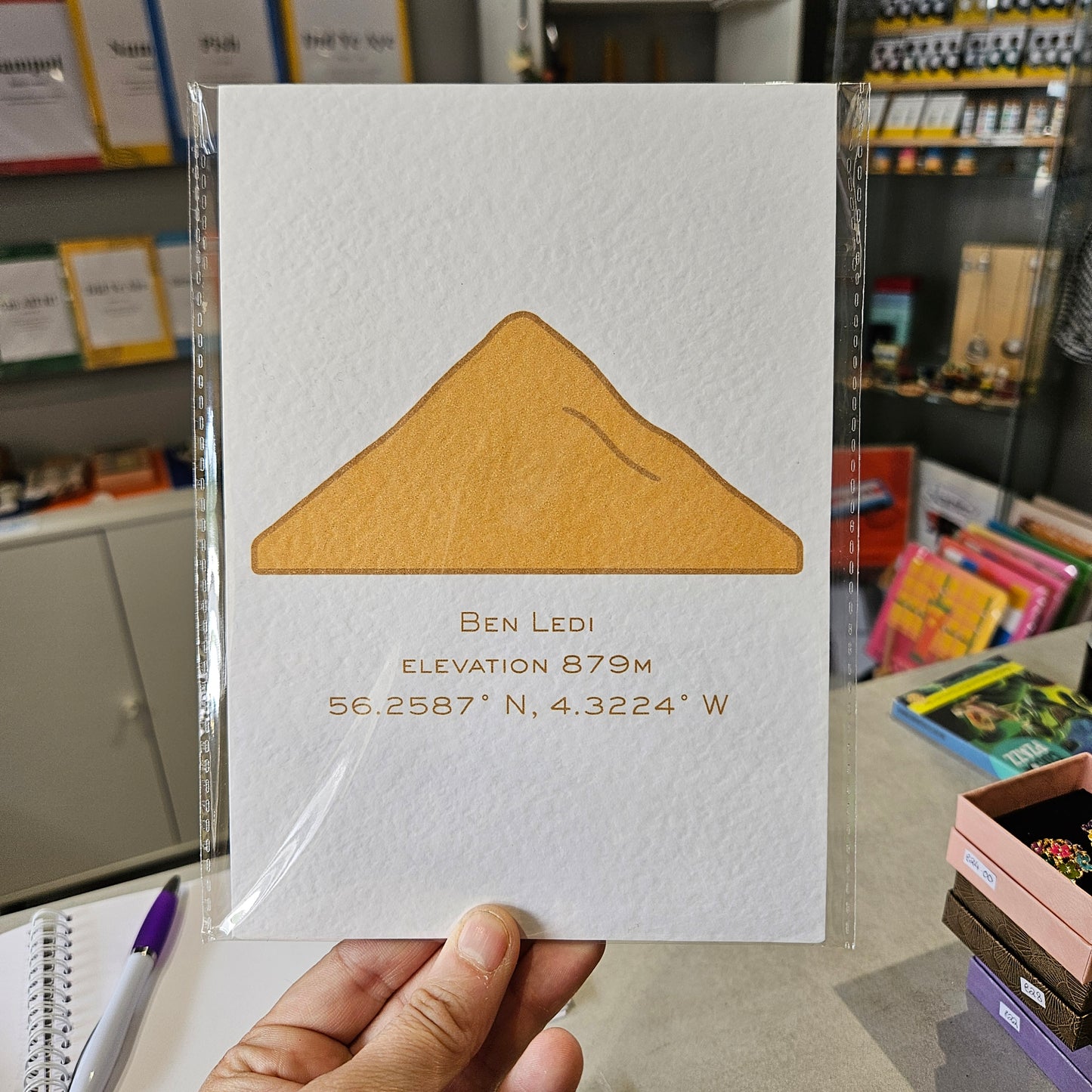 Ben Ledi Print A5