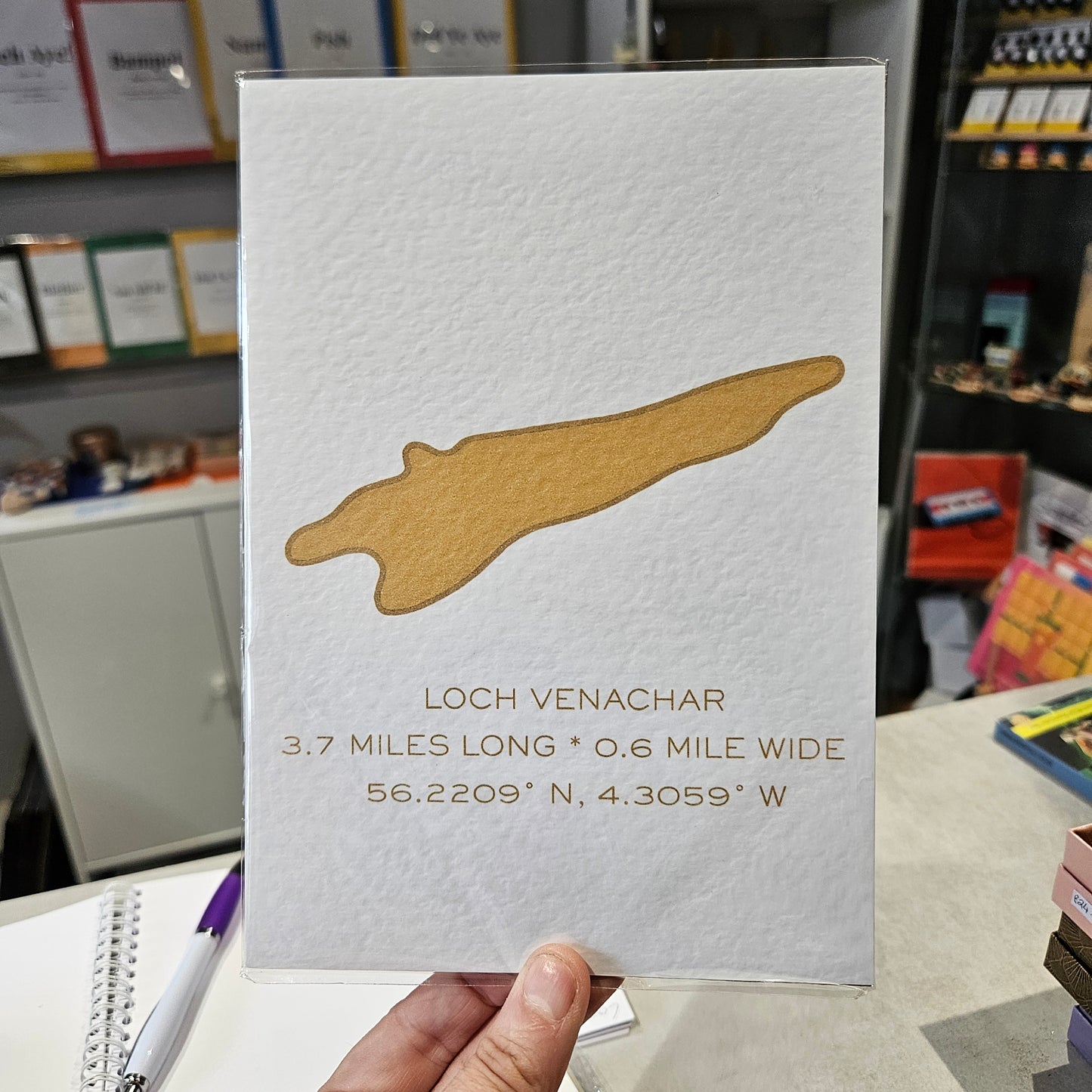 Loch Venachar Print A5