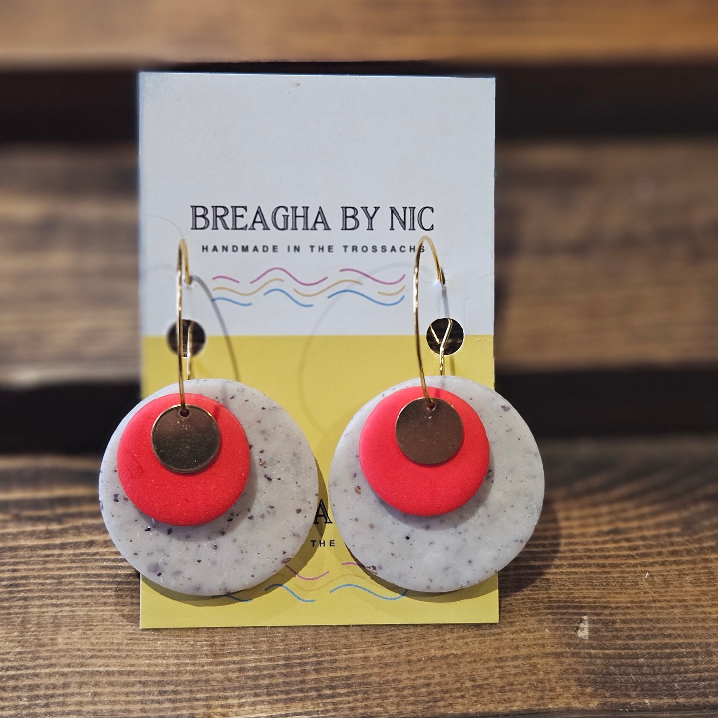 Earrings * Colour Pop Hoops - Bold