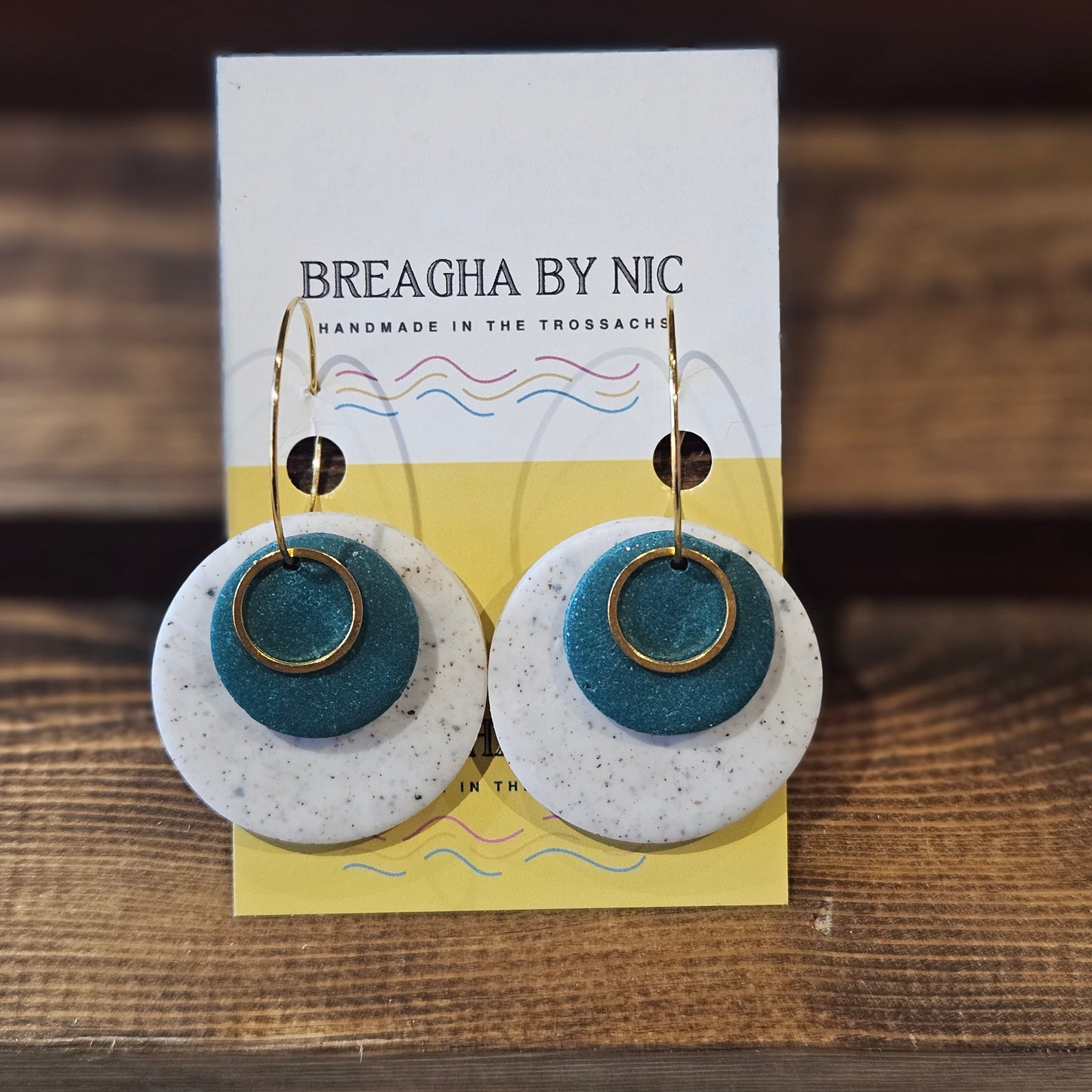 Earrings * Colour Pop Hoops - Shimmer