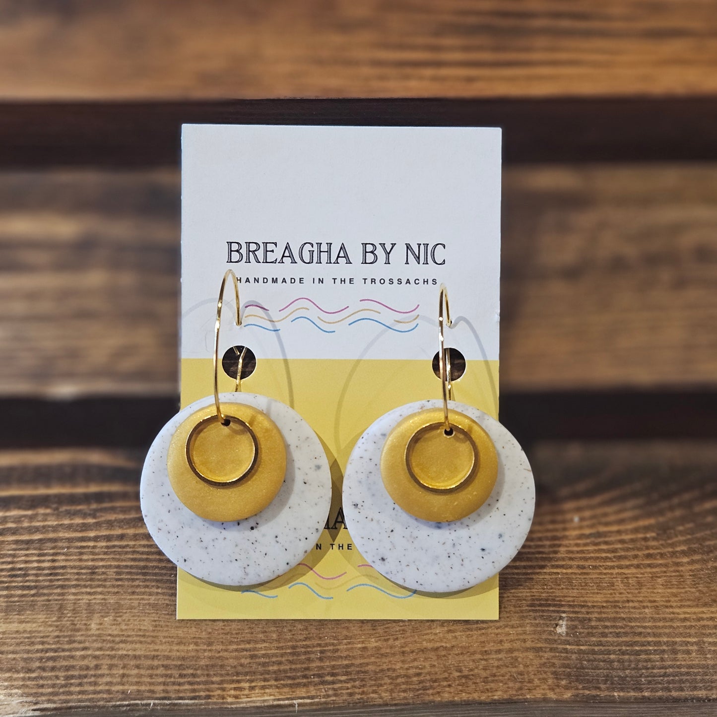 Earrings * Colour Pop Hoops - Shimmer