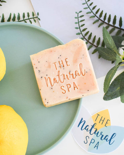 Lemon Sorbet Cold Process Soap 100g